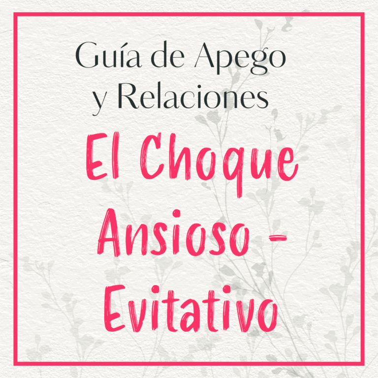 El choque ansioso-evitativo: no es amor, es una alarma mutua