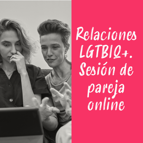 relaciones lgtbiq+. sesión de pareja online